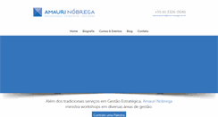 Desktop Screenshot of amaurinobrega.com.br