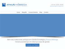 Tablet Screenshot of amaurinobrega.com.br